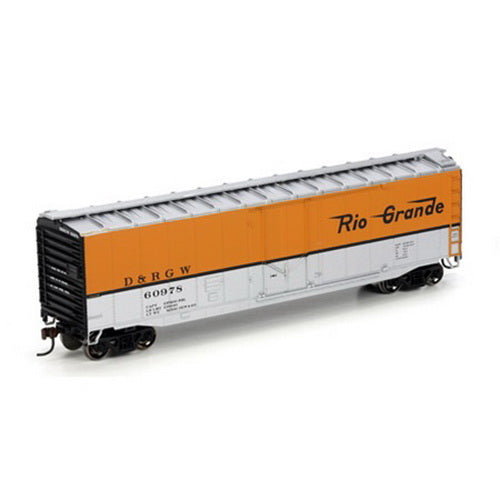 Athearn 71935 D&RGW 50' SS Plug Door Boxcar #60978