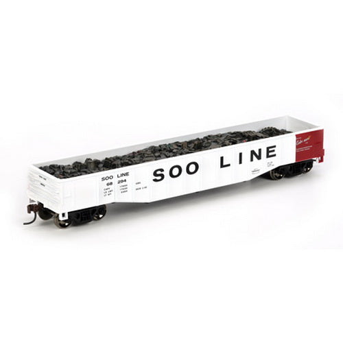 Athearn 74870 Soo Line 50' Gondola w/Scrap Load #2