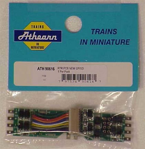 Athearn 90616 HO GP/SD RTR DCC Locomotive Adapter PCB Circuit Board