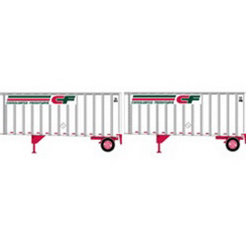 Athearn 91013 HO CF/Version 2 28' Trailer #2 (Set of 2)