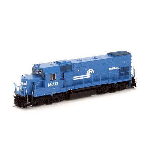 Athearn G68108 HO Conrail GP15-1 Diesel Locomotive #1670 w/ DCC & Sound