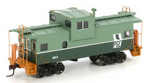 Athearn 74082 HO PGE RTR Wide Vision Caboose #1859