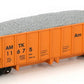 Athearn 76413 HO Amtrak RTR Outside Braced Ballast Hopper w/Load #11675