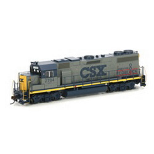 Athearn 78888 HO CSX Ready to Run GP38-2 Diesel Locomotive #2704