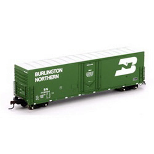 Athearn G69004 HO Burlington Northern PC&F 50' Welded Boxcar w/10' Door #749248