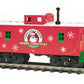 MTH 20-91313 O Gauge Christmas N-6b Caboose W/Operating Santa Signal Man