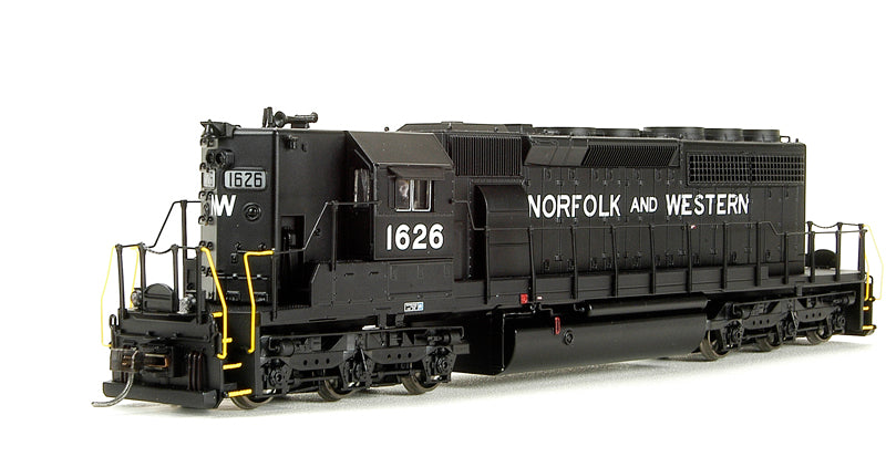 Broadway Limited 1261 HO Norfolk & Western Diesel EMD SD40-2 High Hood #1627