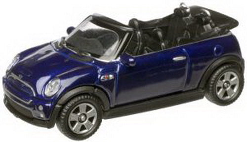 Atlas 30000061 1:87 Welly Blue W/Black Interior Convertible Mini Cooper S Cabrio