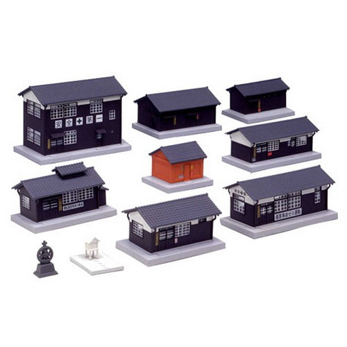 Kato 23-233 N Scale Wooden Station Buildings Set