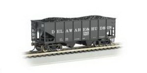 Bachmann 19505 HO Delaware & Hudson 55-Ton Outside-Braced Hopper w/Load #5257