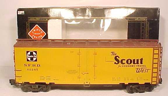 Aristo-Craft 46228 G Santa Fe "Scout" Reefer