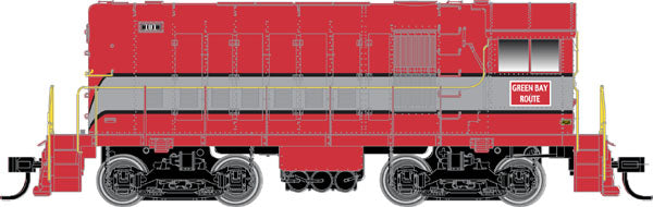 Atlas 10001092 HO Scale Green Bay & Western HH660 Diesel Locomotive #101