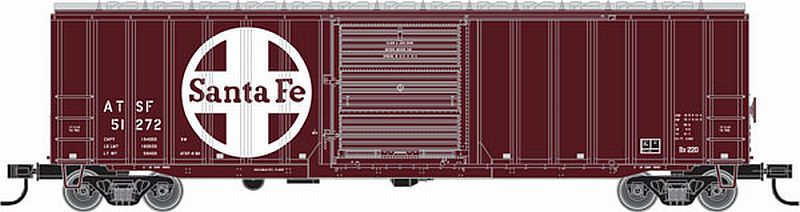Atlas 20001095 TrainMan HO Scale Santa Fe 50' 6