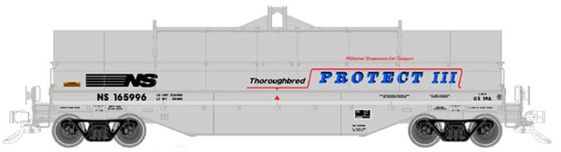 Atlas 20001168 HO Scale NS 42' Coil Steel Car #165996