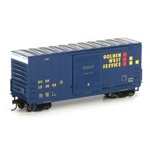 Athearn 76609 HO Scale Golden West Service 40' Outside-Braced Box Car #134009