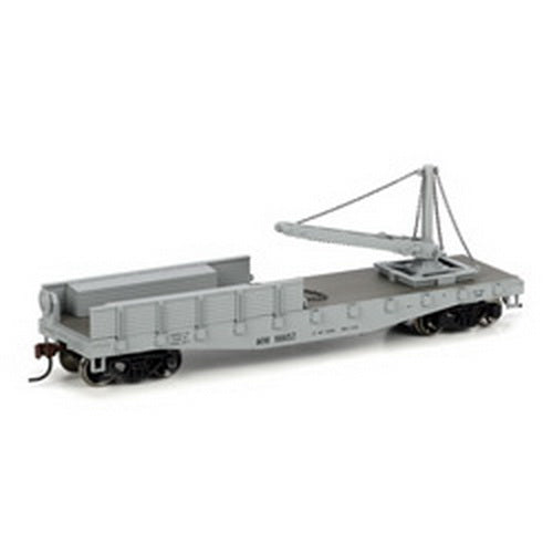 Athearn 86038 HO Maintenance Of Way 40' Derrick Flat Car #110657