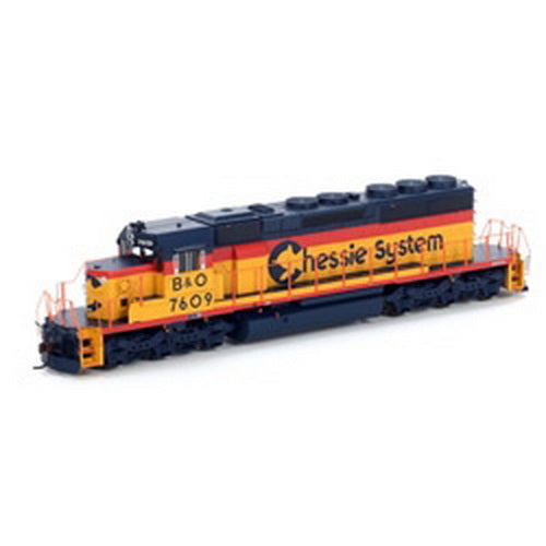 Athearn 95178 HO Chessie System/B&O RTR SD40-2 Diesel Locomotive #7619