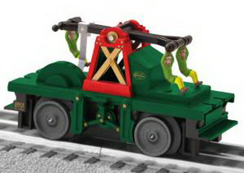 Lionel 6-28474 O North Pole Central Elf Handcar