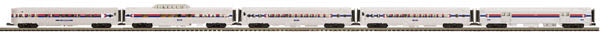 MTH 20-65155 O Amtrak Premier 70' Streamlined Passenger Car Set (Set of 5)