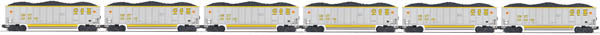 MTH 20-90534 O CSX Coalporter Hopper Car Set (Set of 6)