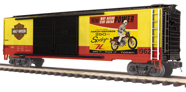 MTH 20-93509 Harley Davidson (1962) Double Door 50' Box