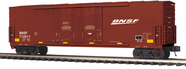 MTH 20-93513 50' DBL. DOOR PLUGGED BOXCAR BNSF