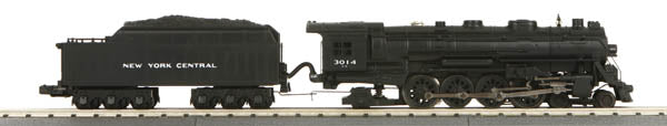 MTH 30-1558-1 New York Central 4-8-2 L-3 Mohawk Steam Engine w/ PS2 #3014