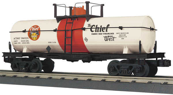 MTH 30-73326 O Gauge Santa Fe Tank Car #98026