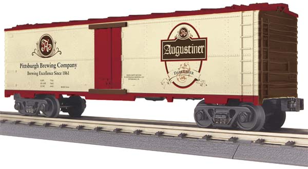 MTH 30-78121 Augustiner Dark Lager Modern Reefer Car