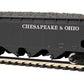 MTH 80-75007 Chesapeake & Ohio HO Scale 70-Ton Quadruple Hopper Car #72575