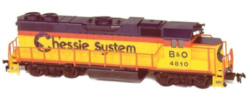 Life Like 8288 HO Chessie GP-38 Low-Nose Diesel Locomotive #4810