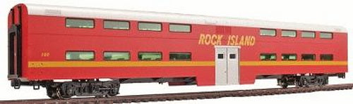 Kato 35-6034 HO Scale Rock Island Bi-Level Coach #155