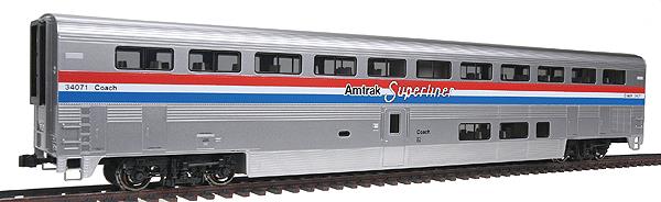 Kato 35-6051C HO Amtrak Superliner Coach-Phase III #34071