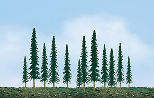 JTT Scenery Products 92009 Z 1-2" Super Scenic Conifer Tree (Pack of 55)