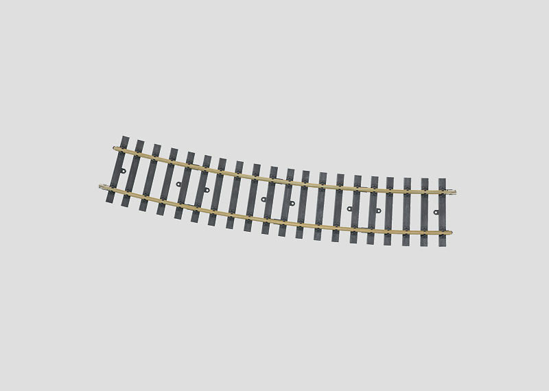 Marklin 59074 G / #1 Scale 61" Radius 15 Degree Curved Track Section