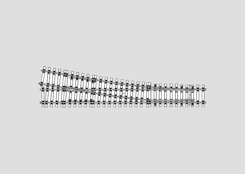 Marklin 59083 1 Scale Right Turnout Set