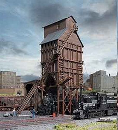 Walthers 933-3823 N Wood Coaling Tower Industrial Structure Kit