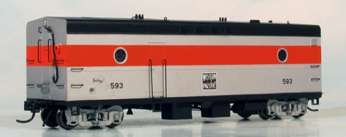 Rapido Trains 107184 HO Western Pacific Steam Generator Car #594