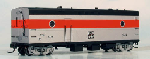 Rapido Trains 107183 HO Western Pacific Steam Generator Car #593