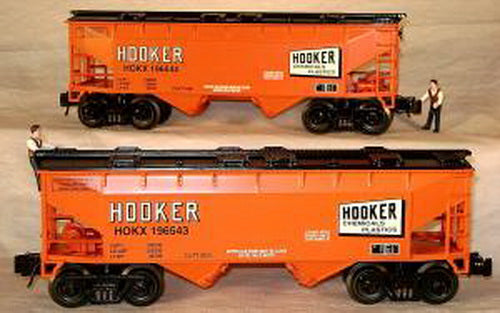 RMT 96397 O Hooker 2-Bay Covered Hopper #196543/196544 (Pack of 2)