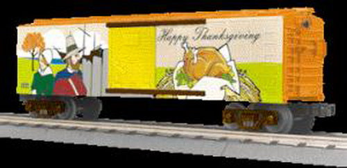 MTH 30-74655 O Happy Thanksgiving Boxcar