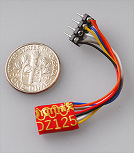 Digitrax DZ125PS  Z Scale 1 Amp Digital Command Control Mobile Decoder