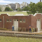 Walthers 933-3804 N Scale Santa Fe-Style Brick Freight House Building Kit