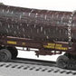 Lionel 6-27825 O Skeleton Log Car West Side Lumber