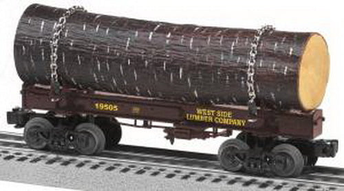 Lionel 6-27825 O Skeleton Log Car West Side Lumber