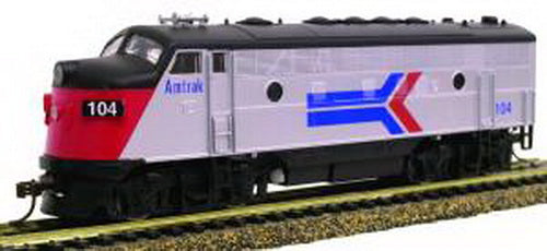 Model Power 2161 HO Scale Amtrak F7 Metal Diesel #104