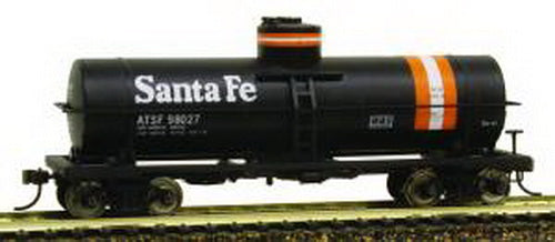 Model Power 2190 HO Scale AT&SF 40' Metal Tank Car #98027