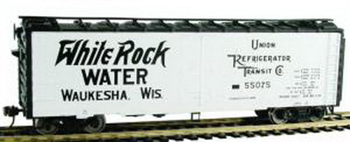 Model Power 2231 HO Scale White Rock Water 41' Metal Reefer #55075