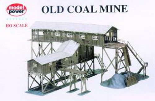 Model Power 316 HO Scale Old Coal Mine Building Kit