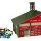 Model Power 689 HO Scale Built-up Exxon Station w/Tanker